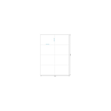 MediaRange Etiketten wht 1x74mm